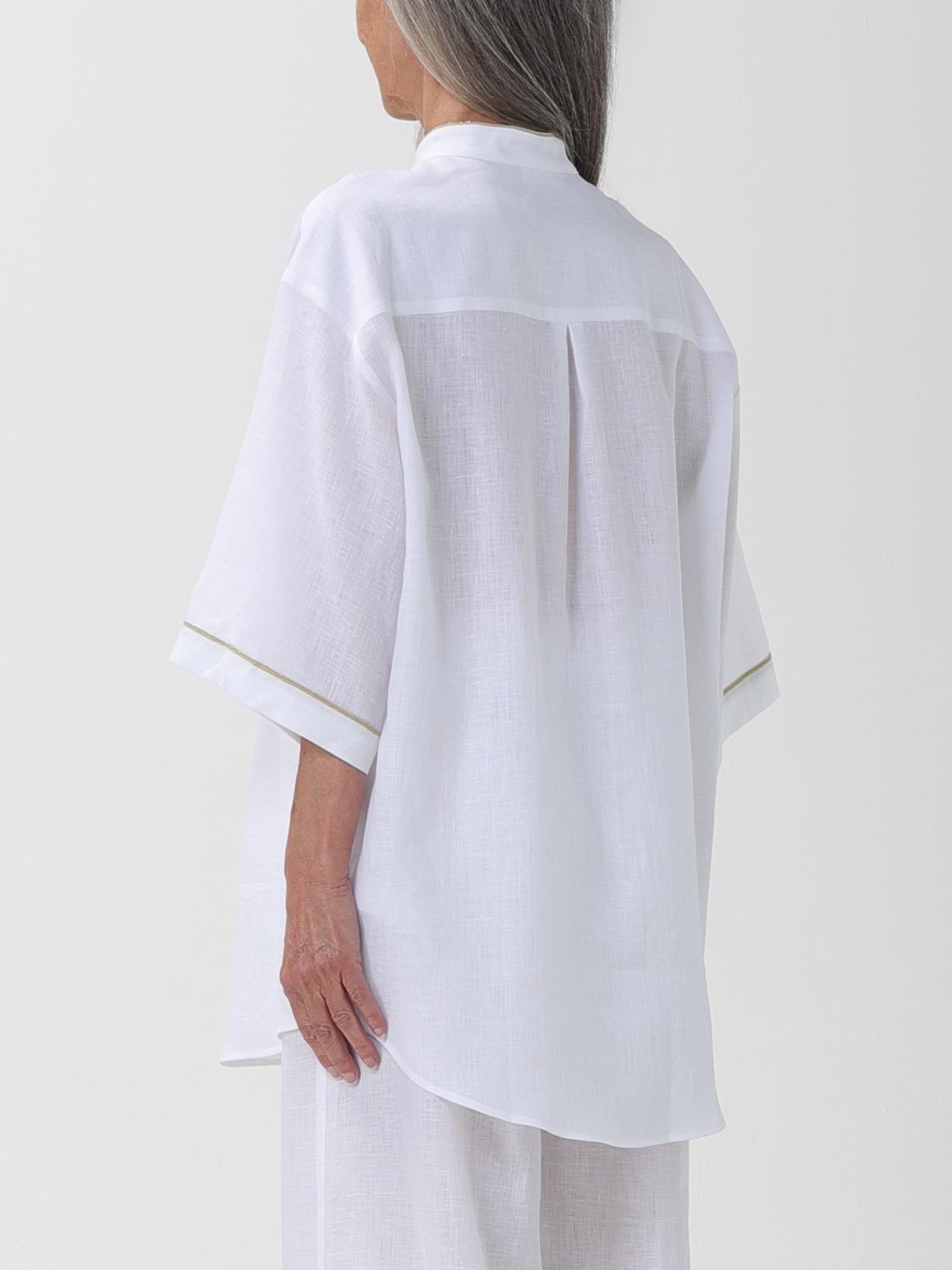 FABIANA FILIPPI SHIRT: Shirt woman Fabiana Filippi, White - Img 3