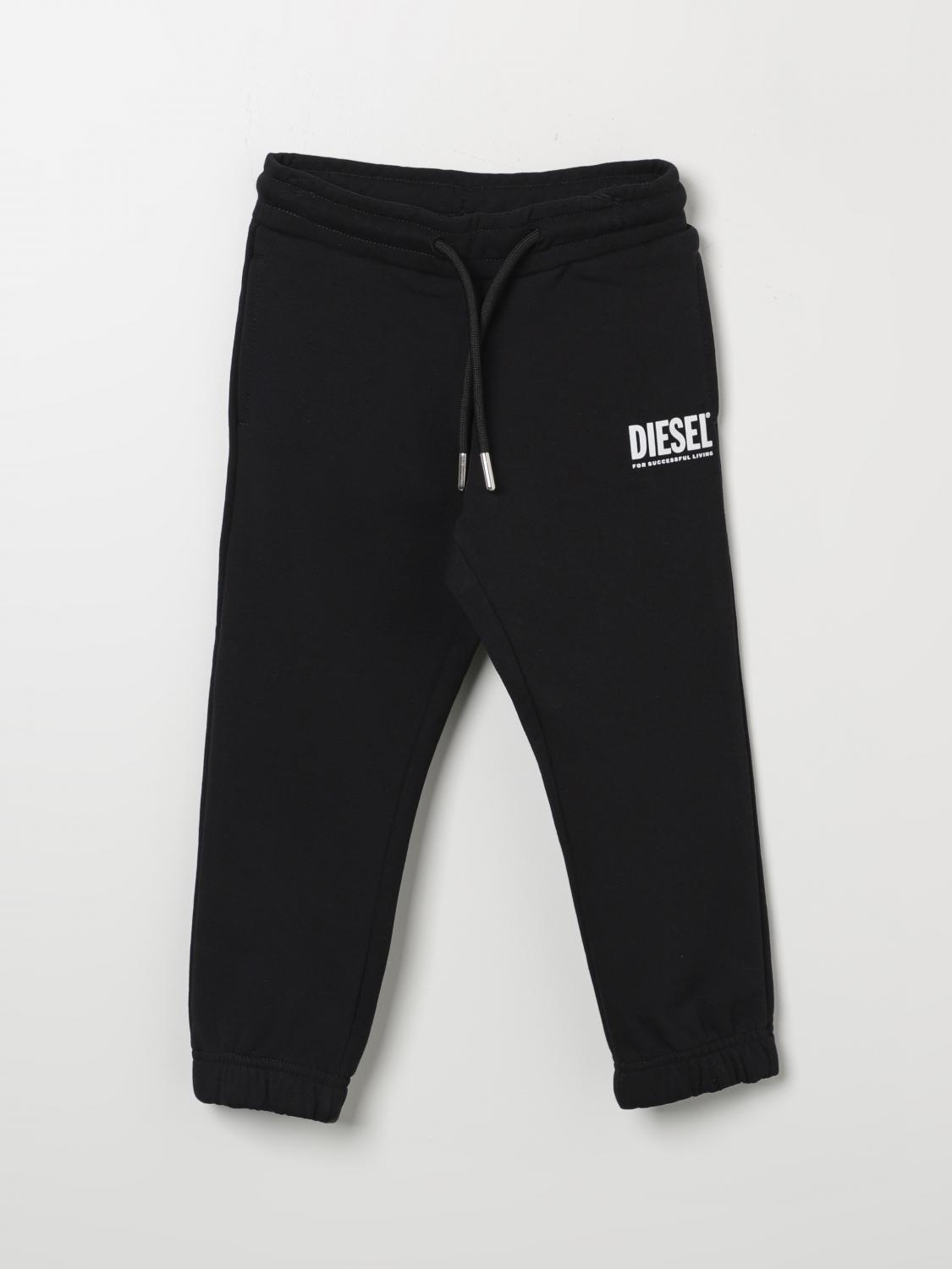 DIESEL：パンツ ボーイ - ブラック | GIGLIO.COMオンラインのDiesel