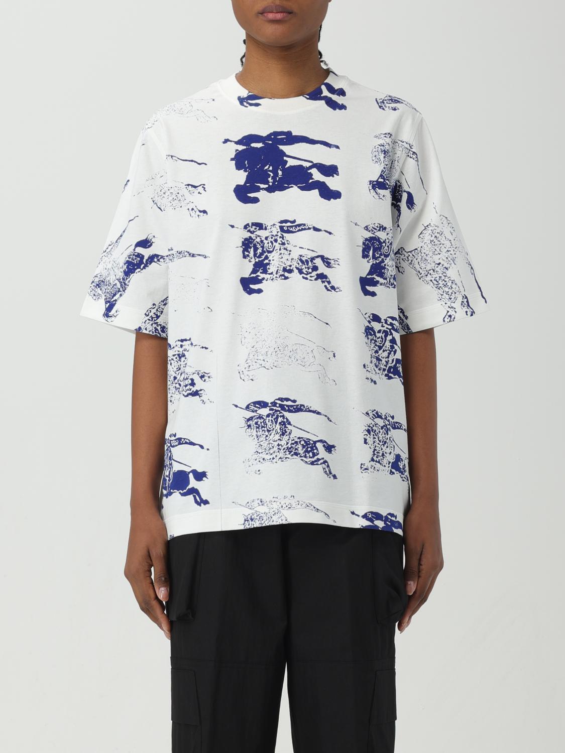 Tシャツ・カットソー BURBERRY Women Tops 8082128 White BURBERRY: T-shirt woman - White | Burberry t-shirt 8082128