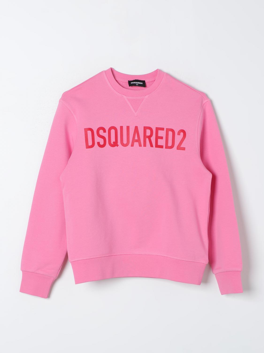 DSQUARED2 セーター: セーター ボーイ Dsquared2 Junior, ピンク - Img 1