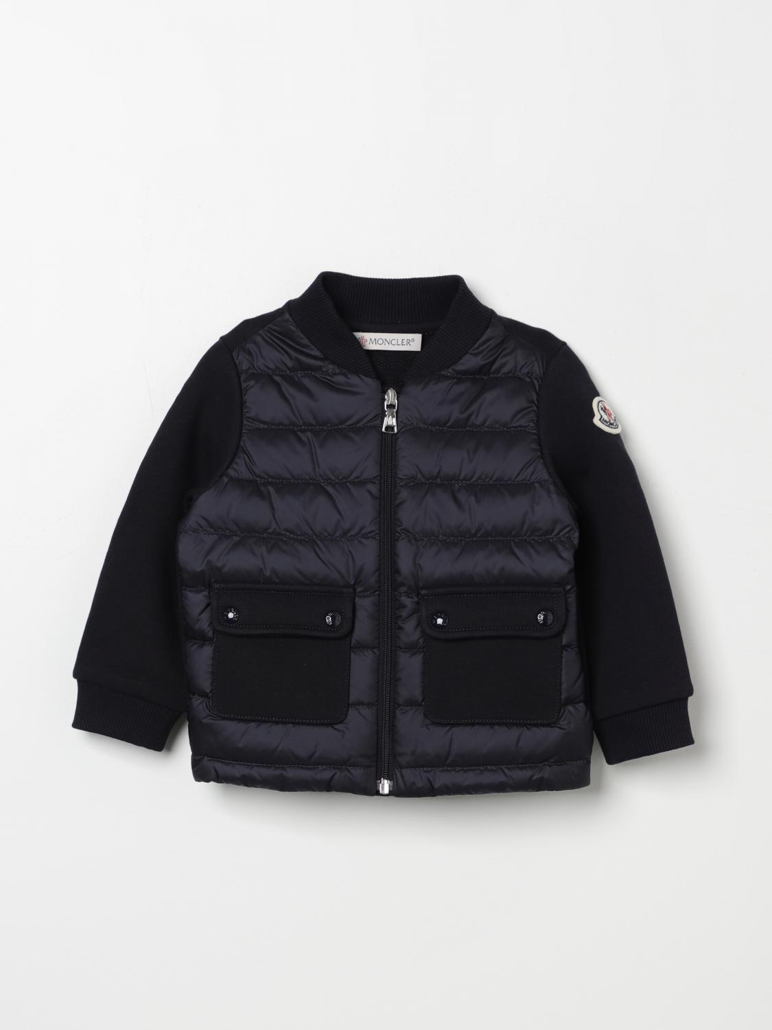 MONCLER: Jumper kids Blue Moncler jacket 8G00001809DK online