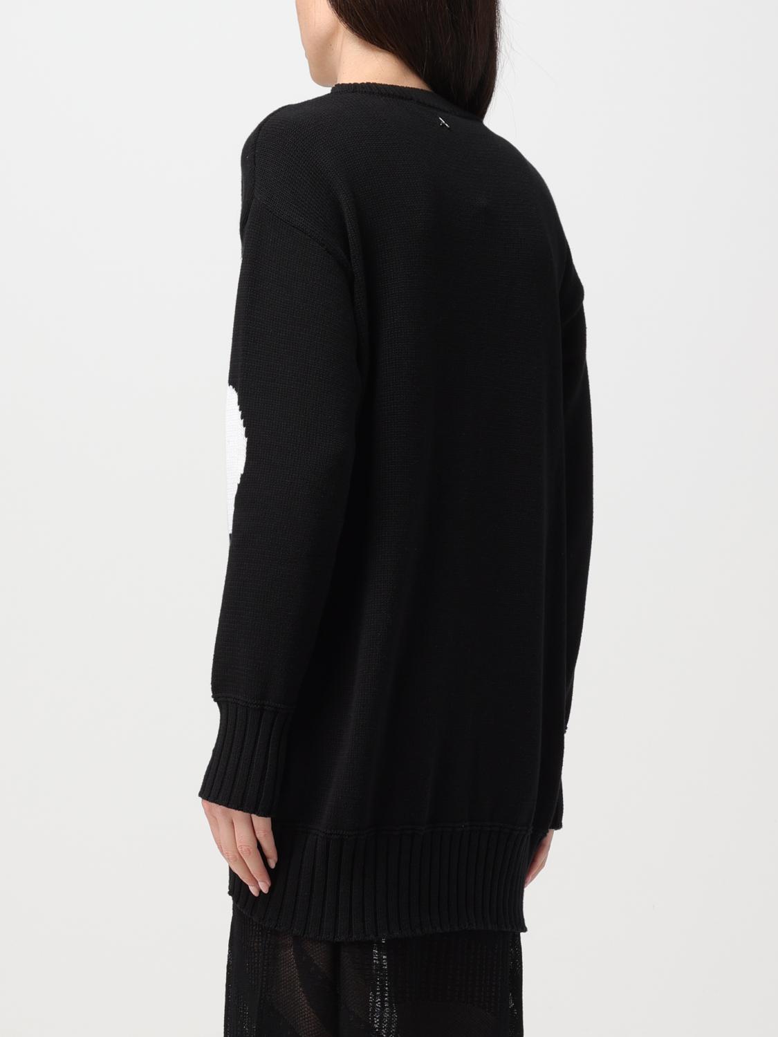 ACTITUDE TWINSET STRICKJACKE: Strickjacke damen Actitude Twinset, Schwarz - Img 2