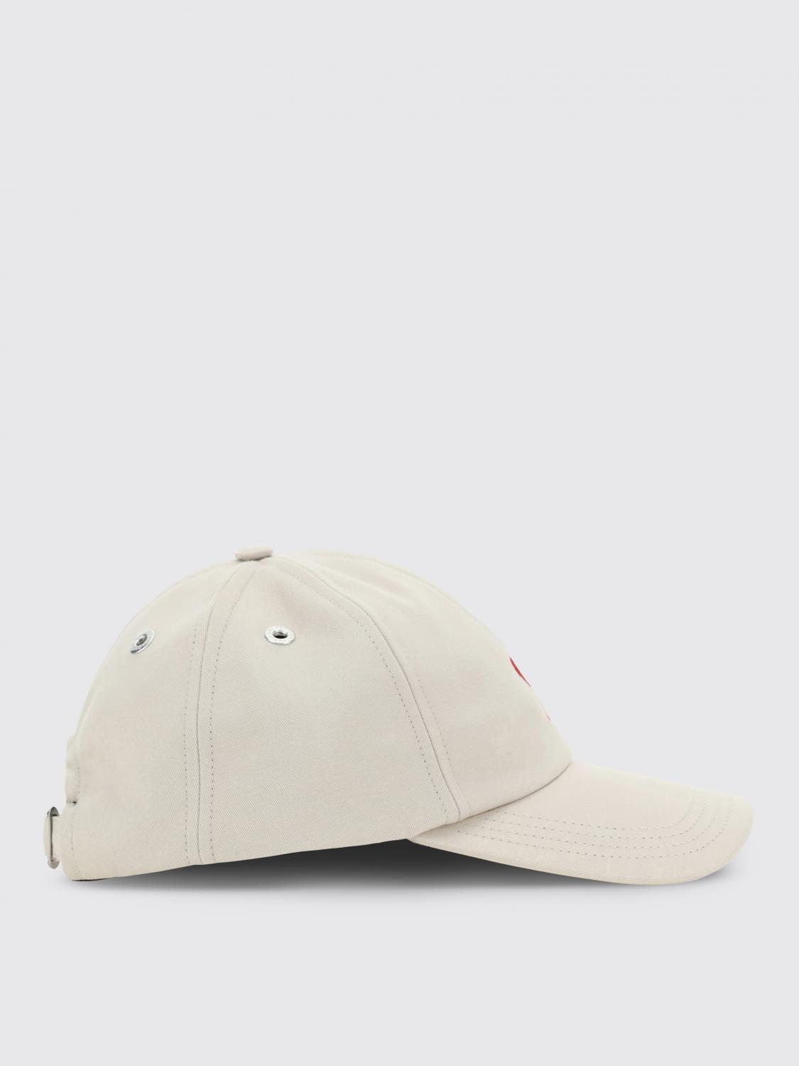 AMI PARIS HAT: Hat men Ami Paris, White - Img 2