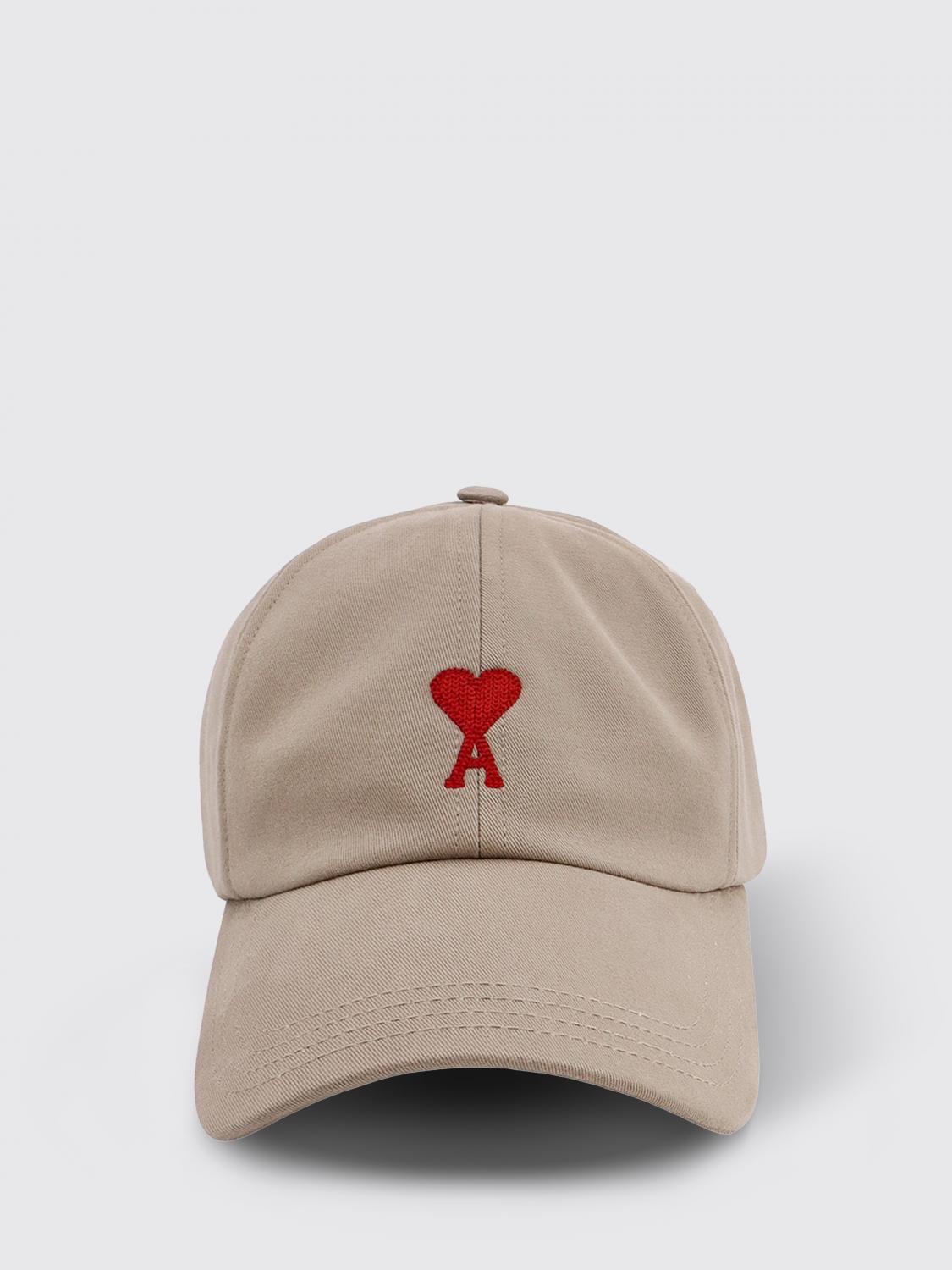 AMI PARIS 帽子: 帽子 男士 Ami Paris, 灰色 - Img 2