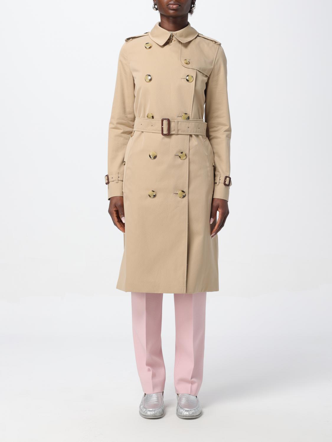トレンチコート BURBERRY Women Trench Coats 8079414 Beige BURBERRY: Trench coat woman - Beige | Burberry trench coat