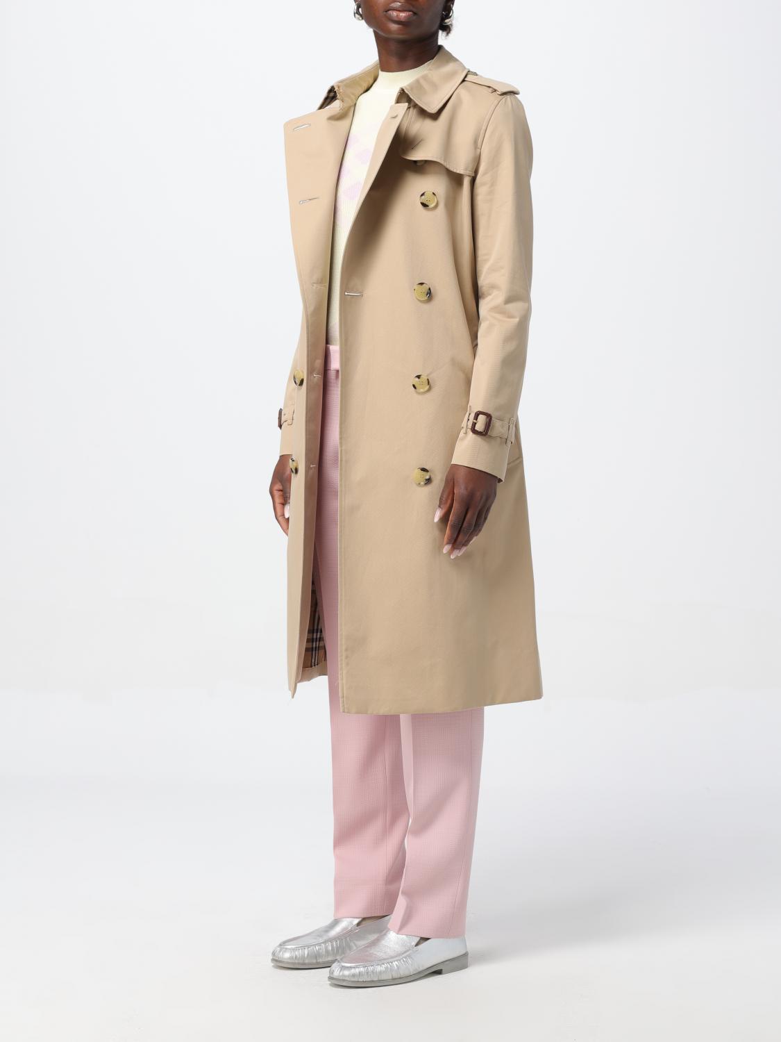 BURBERRY：トレンチコート レディース - ベージュ | GIGLIO.COM