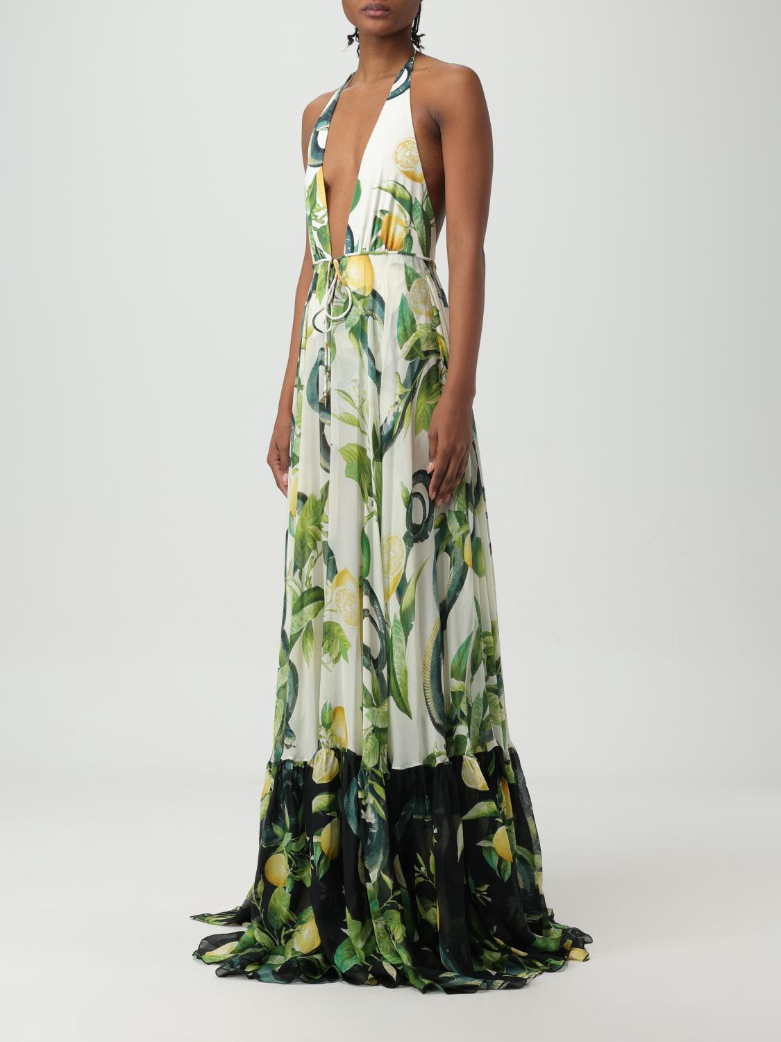 ROBE JEROME L'HUILLIER MAILLE DE SOIE STRETCH MULTICOLORE SUR TENDANCE