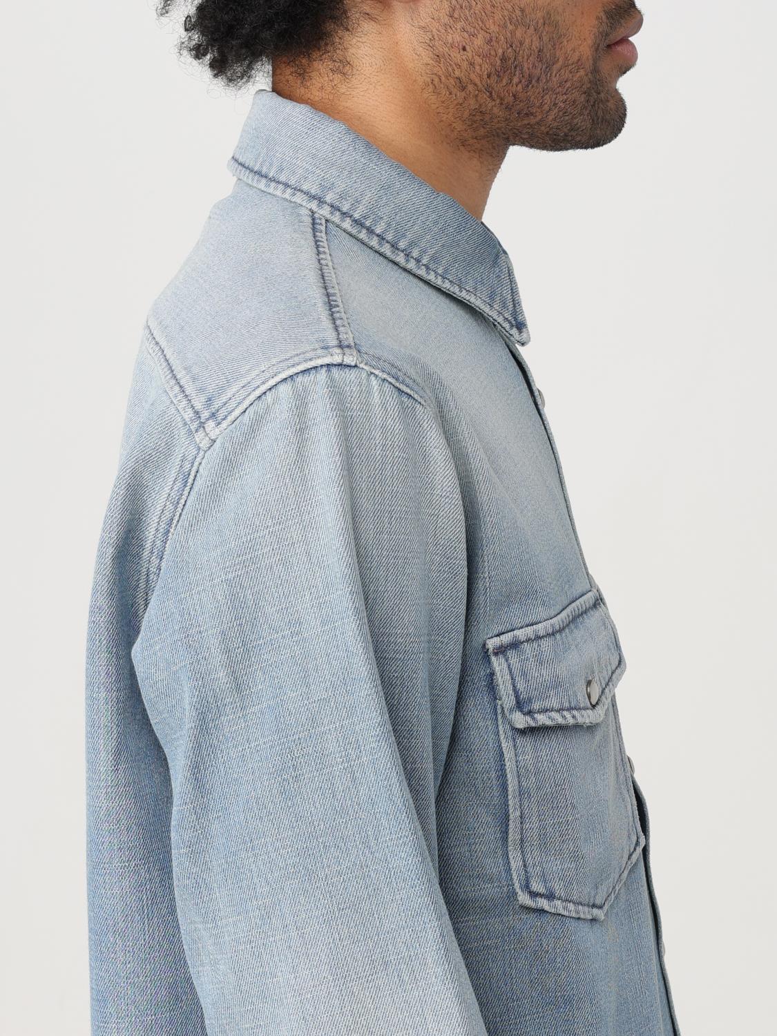 Saint Laurent Shirt men - Denim | 604792Y18UA | GIGLIO.COM