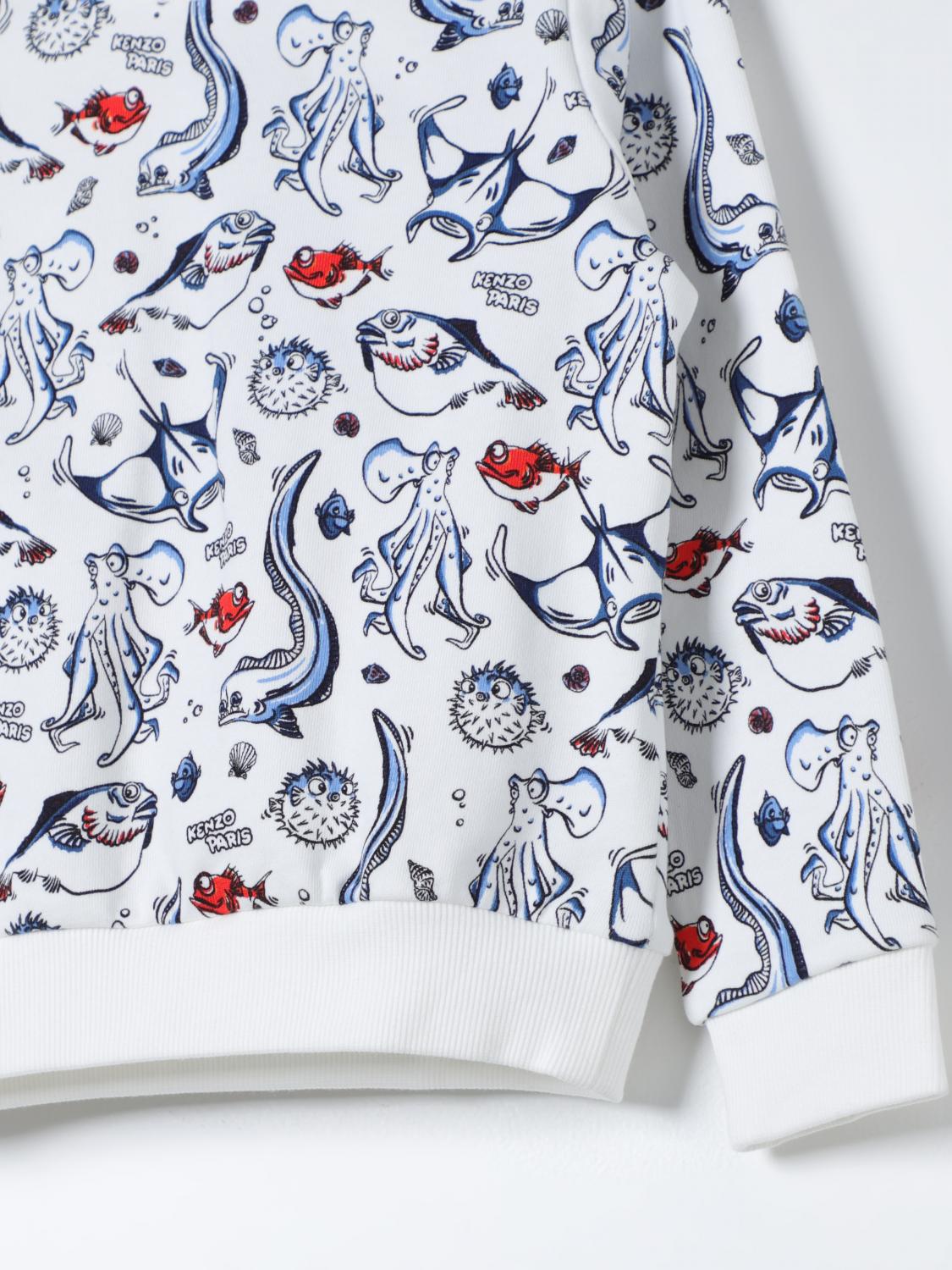 KENZO KIDS MAGLIA: Pull enfant Kenzo Kids, Blanc - Img 3