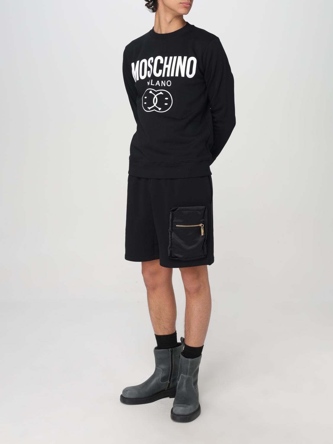 MOSCHINO COUTURE SHORTS: Short men Moschino Couture, Black - Img 2