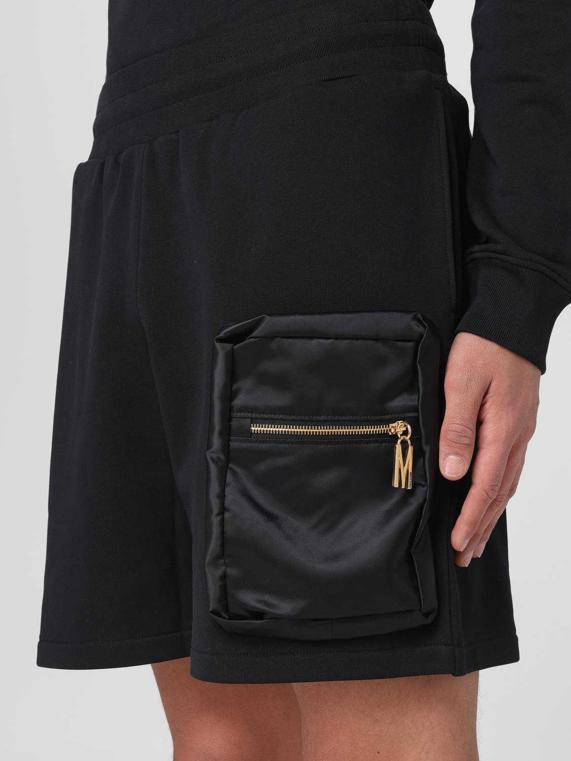 MOSCHINO COUTURE SHORTS: Short men Moschino Couture, Black - Img 4