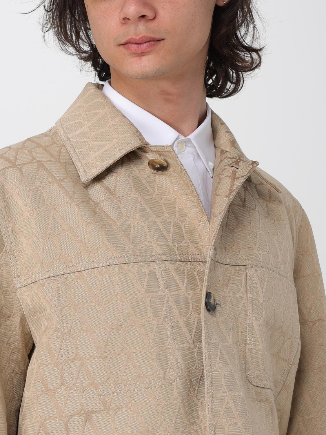 VALENTINO: Jacket men - Beige | Valentino jacket 4V3CJJ319VK