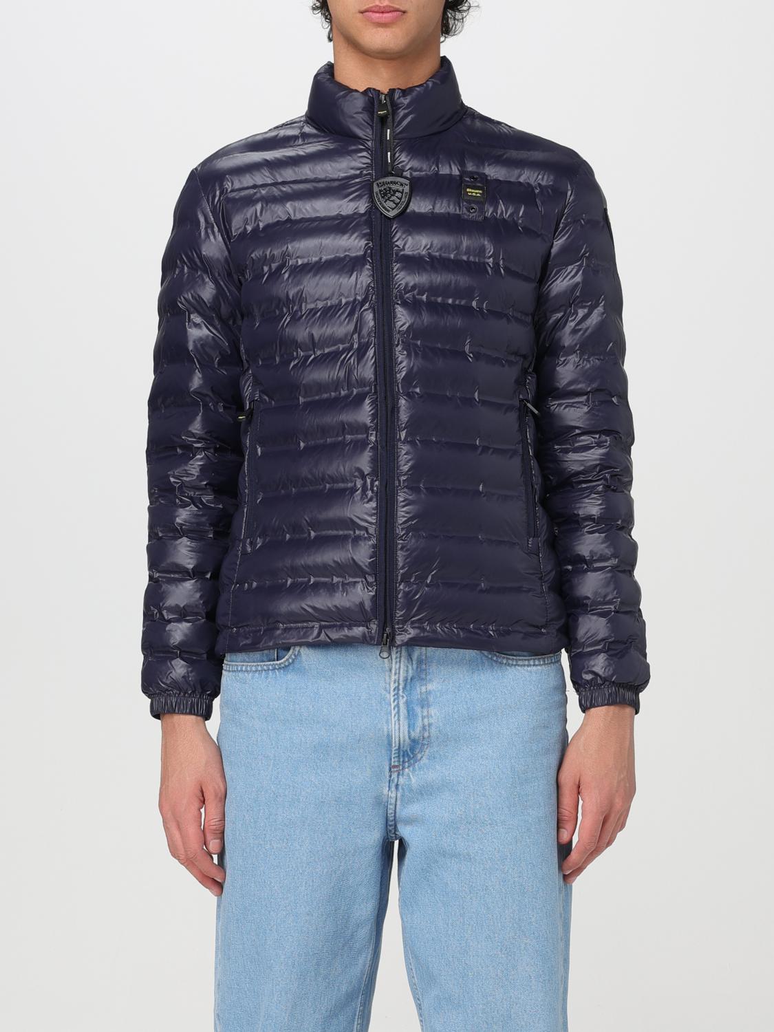 BLAUER JACKET: Jacket men Blauer, Blue - Img 1