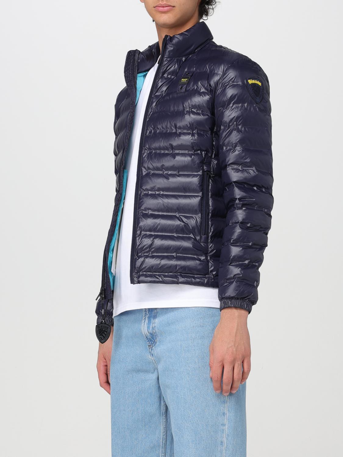 BLAUER JACKET: Jacket men Blauer, Blue - Img 3