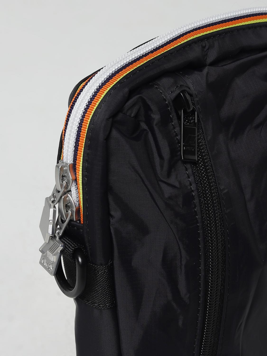 K-WAY BORSA A TRACOLLA: Borsa Barbiton K-Way in nylon ripstop, Nero - Img 3