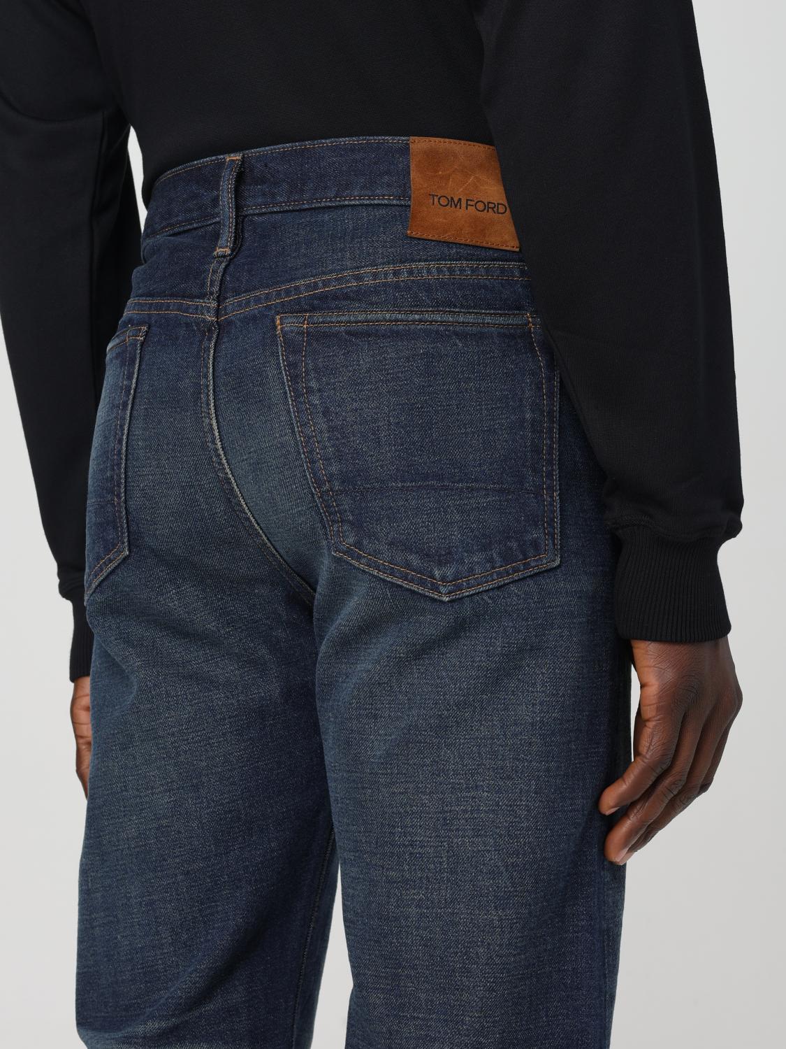TOM FORD PANTS: Pants men Tom Ford, Blue - Img 5