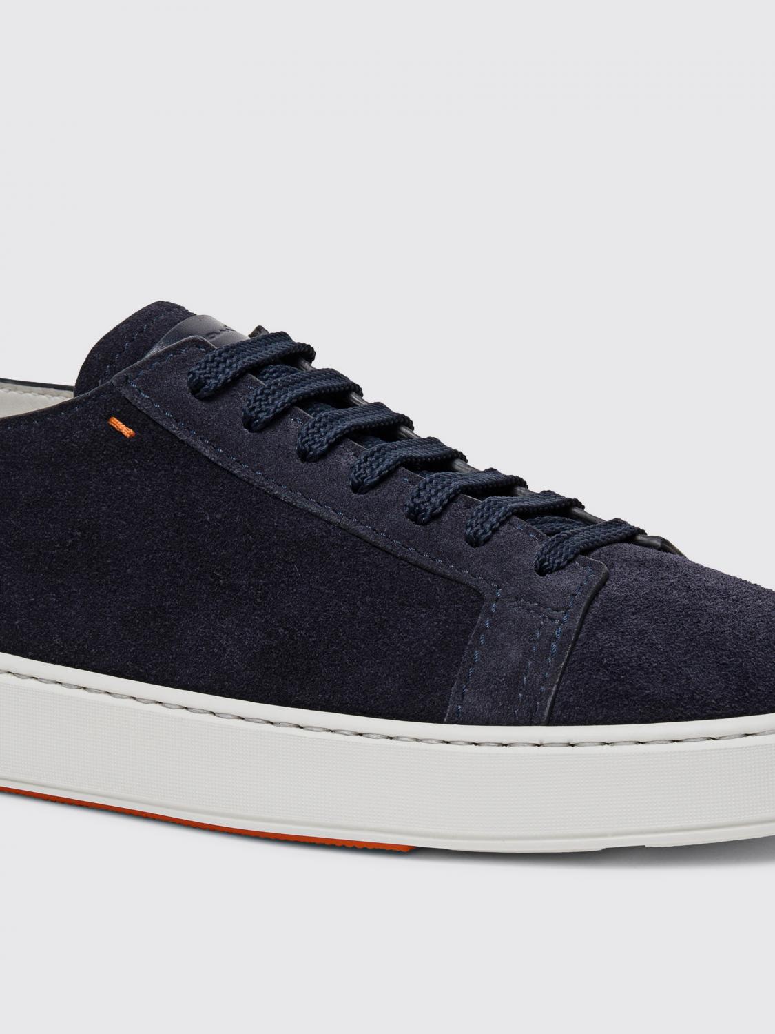 SANTONI スニーカー: スニーカー メンズ Santoni, ブルー - Img 4