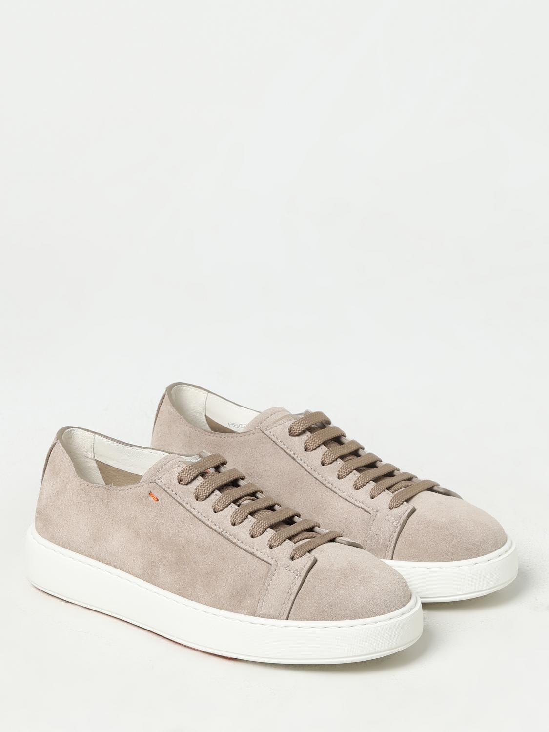 SANTONI スニーカー: スニーカー メンズ Santoni, ベージュ - Img 2