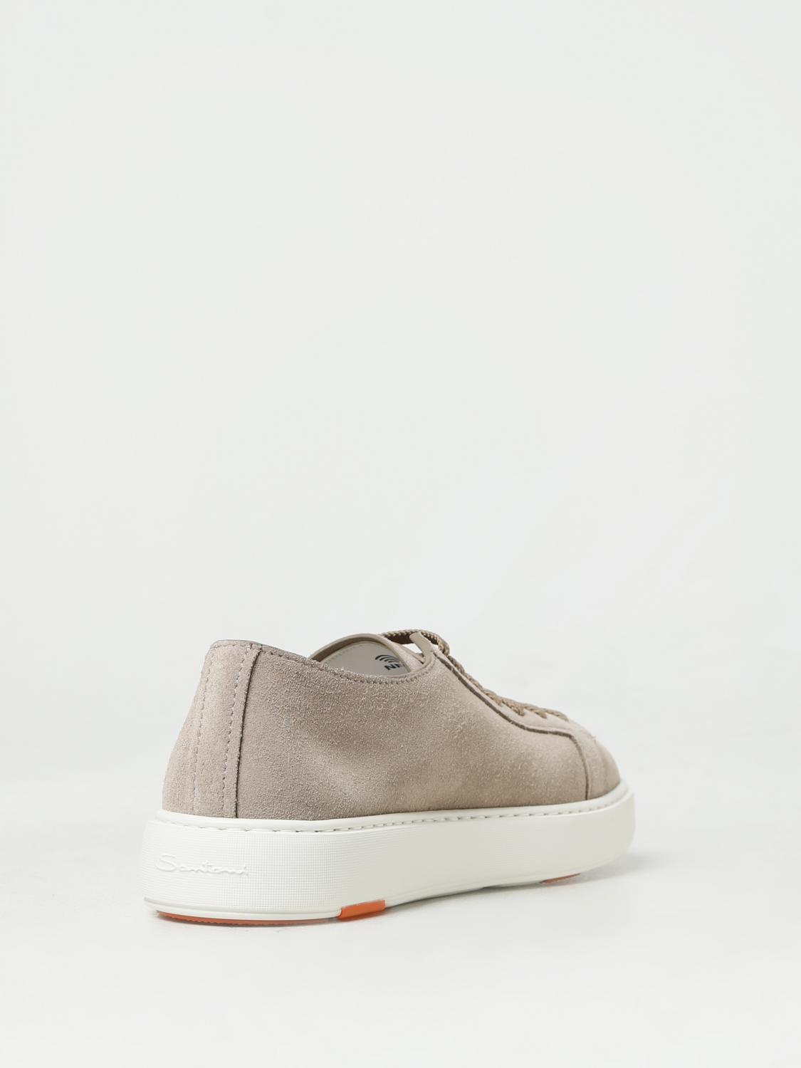 SANTONI スニーカー: スニーカー メンズ Santoni, ベージュ - Img 3