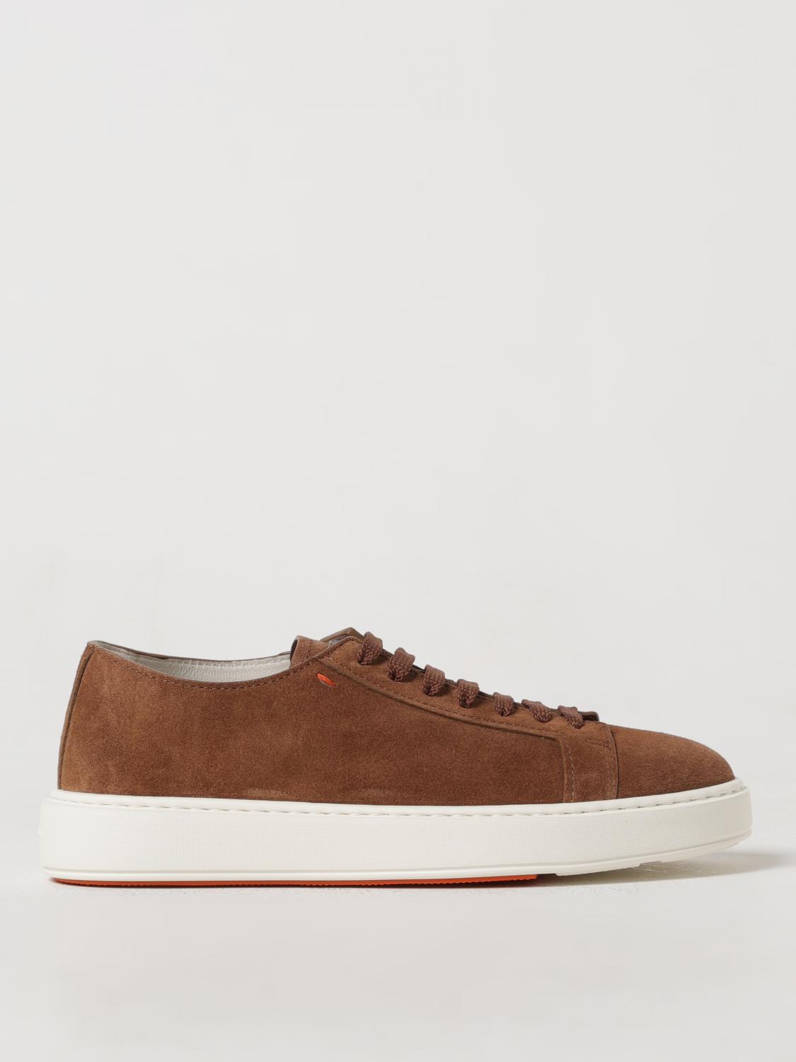 SANTONI SNEAKERS: Sneakers herren Santoni, Braun - Img 1
