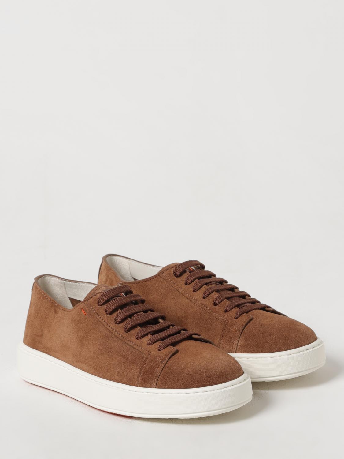 SANTONI SNEAKERS: Sneakers herren Santoni, Braun - Img 2
