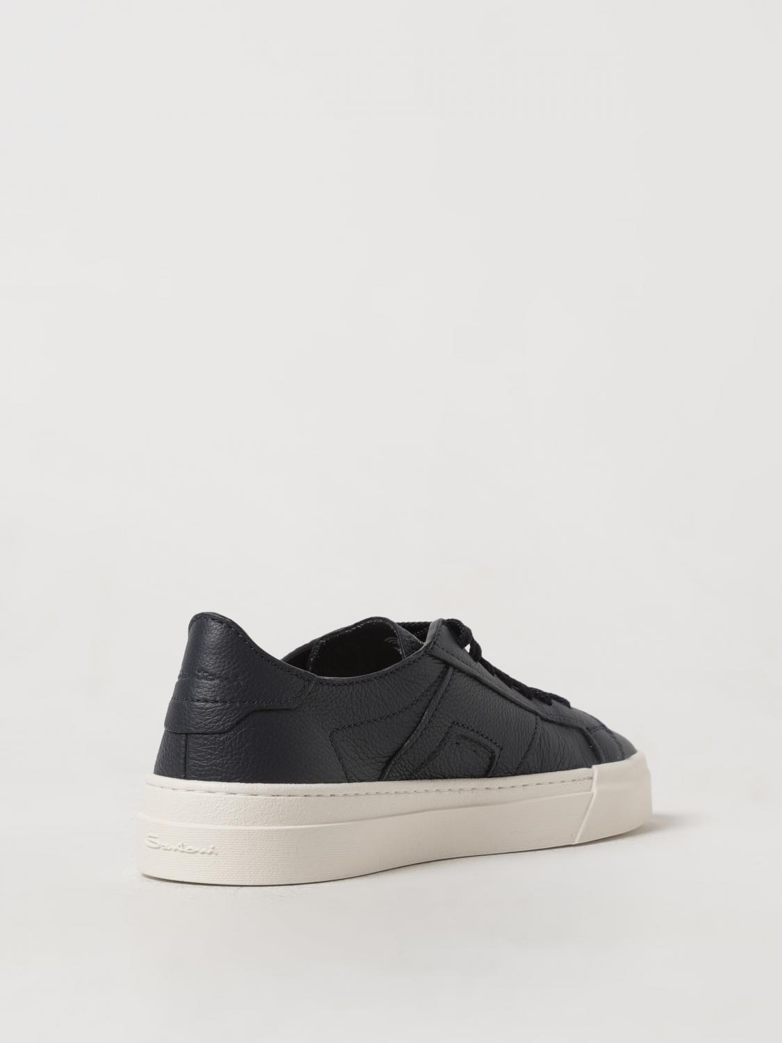 SANTONI BASKETS: Baskets homme Santoni, Bleu - Img 3