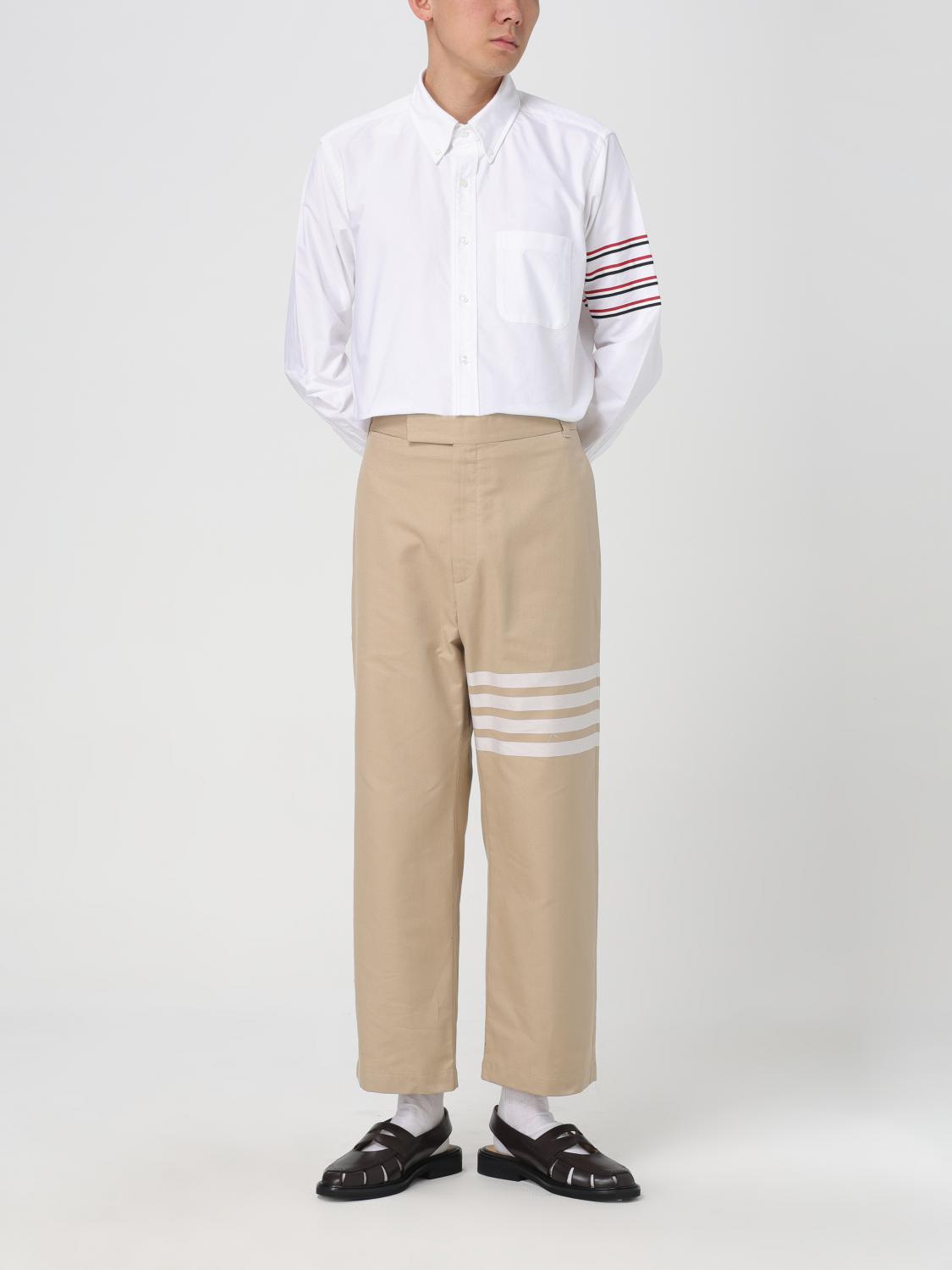 THOM BROWNE PANTALON: Pantalon homme Thom Browne, Marron - Img 2