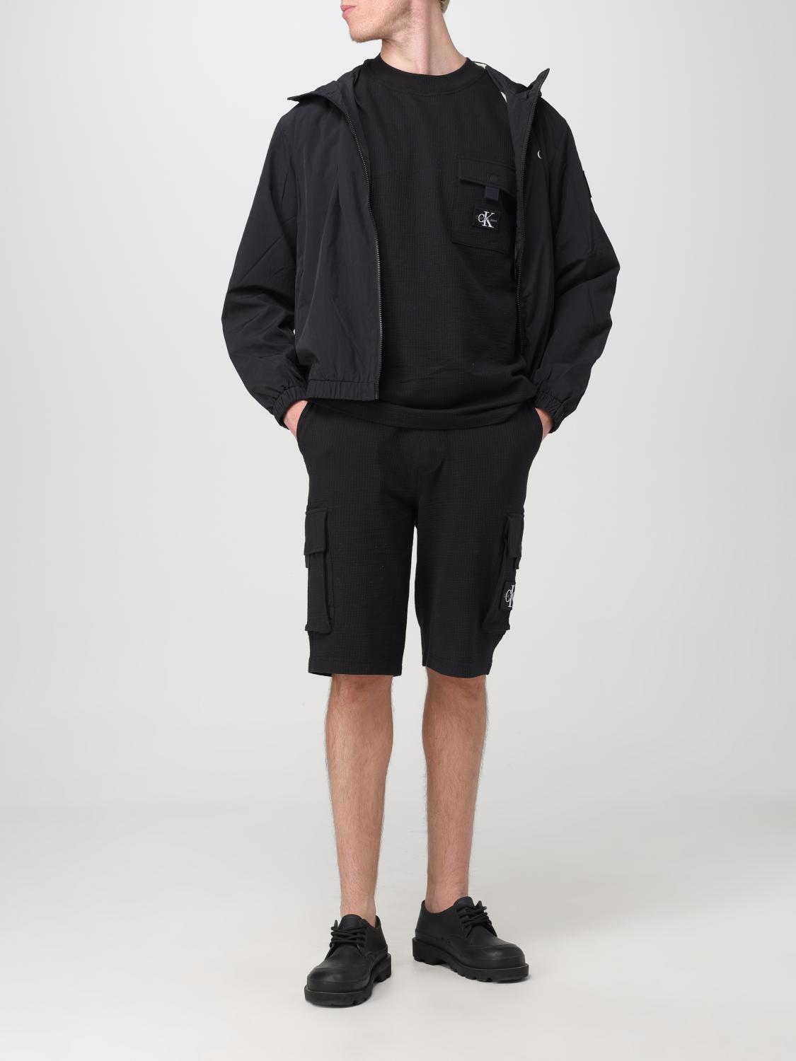 CALVIN KLEIN T-SHIRT: CK Jeans men's t-shirt, Black - Img 2