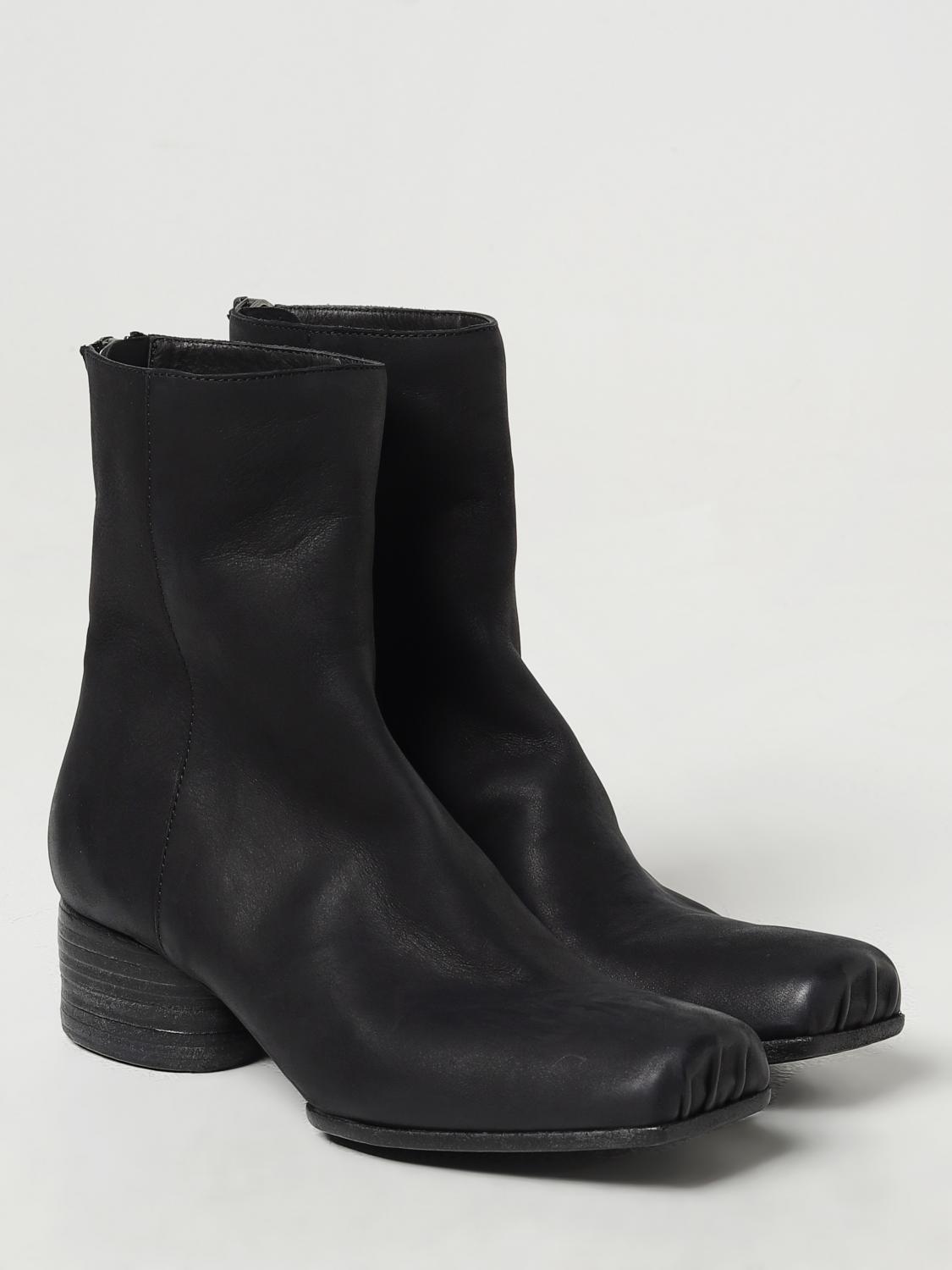 UMA WANG FLAT ANKLE BOOTS: Boots woman Uma Wang, Black - Img 2