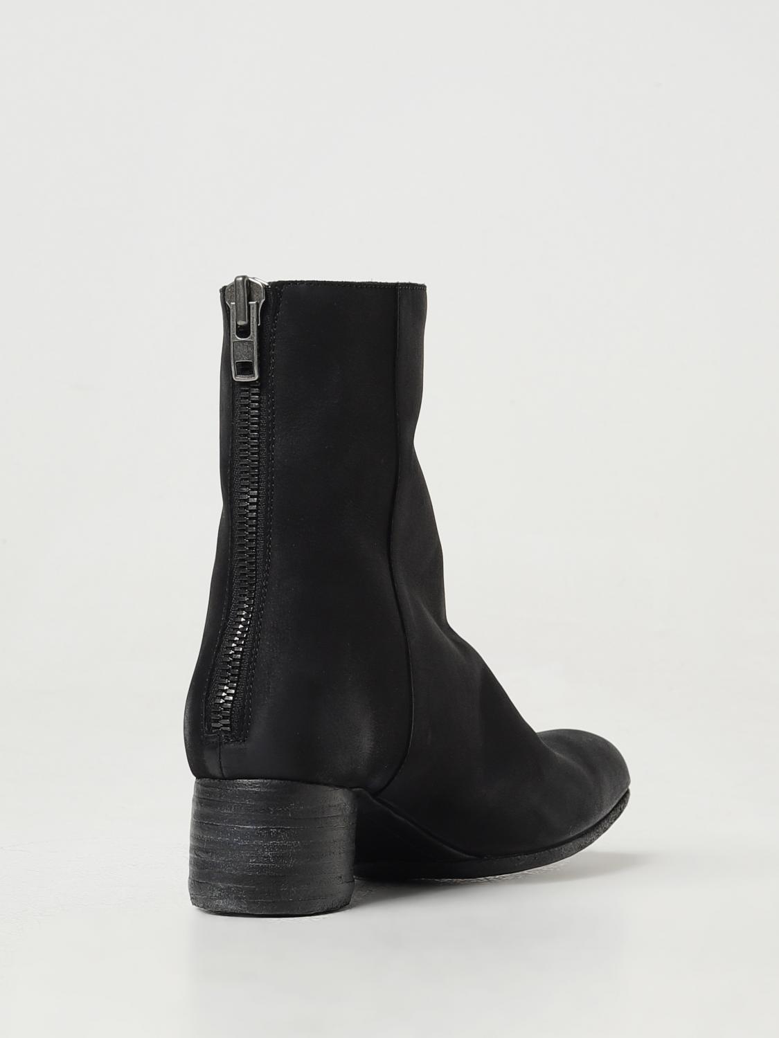 UMA WANG FLAT ANKLE BOOTS: Boots woman Uma Wang, Black - Img 3