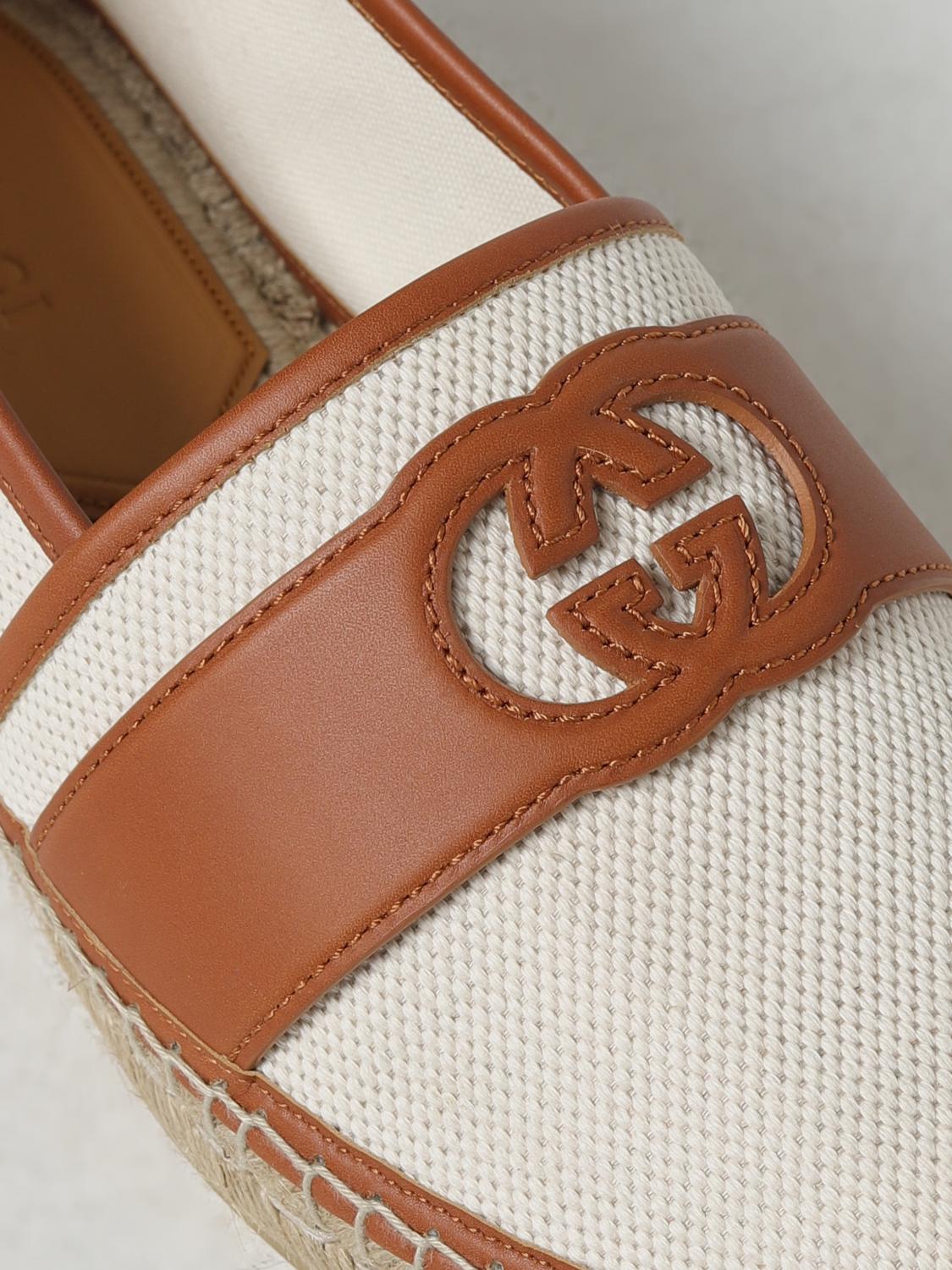 GUCCI: Shoes men - Beige | Gucci espadrilles 777365FACV6