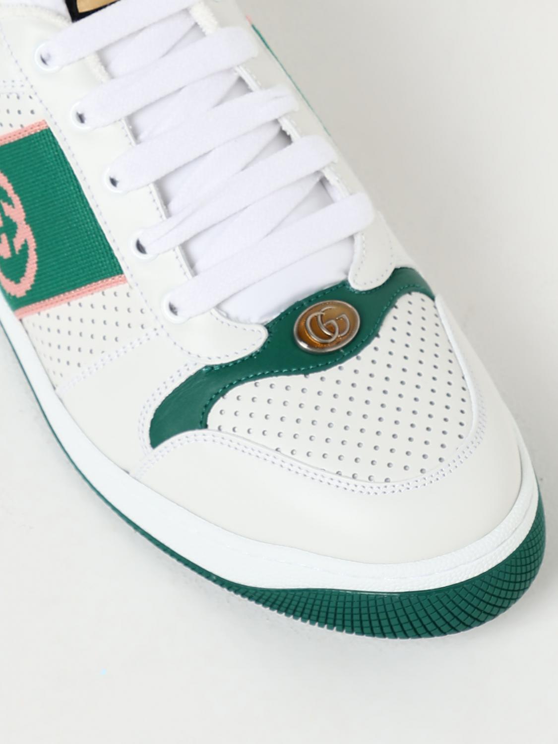 GUCCI SNEAKERS: Sneakers herren Gucci, Grün - Img 4
