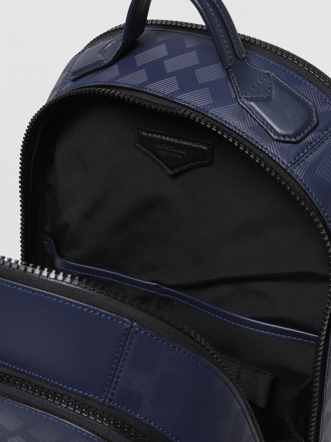 MONTBLANC BACKPACK: Backpack men Montblanc, Blue - Img 4