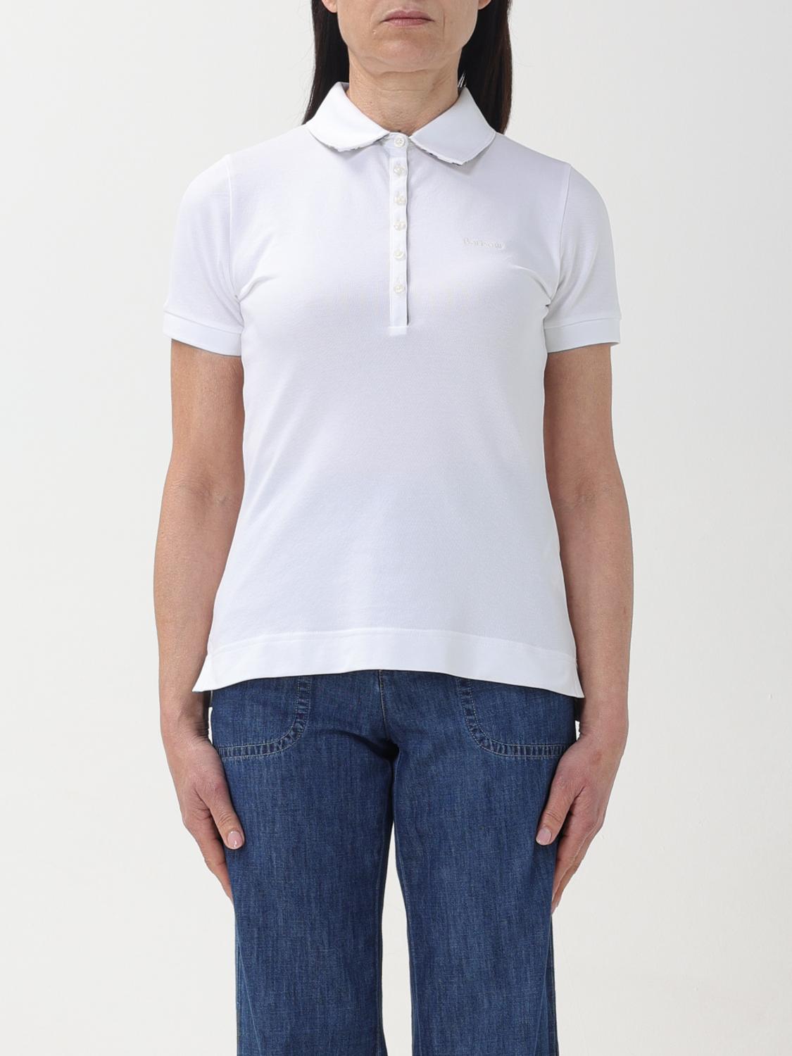 BARBOUR POLO: Polo mujer Barbour, Blanco - Img 1