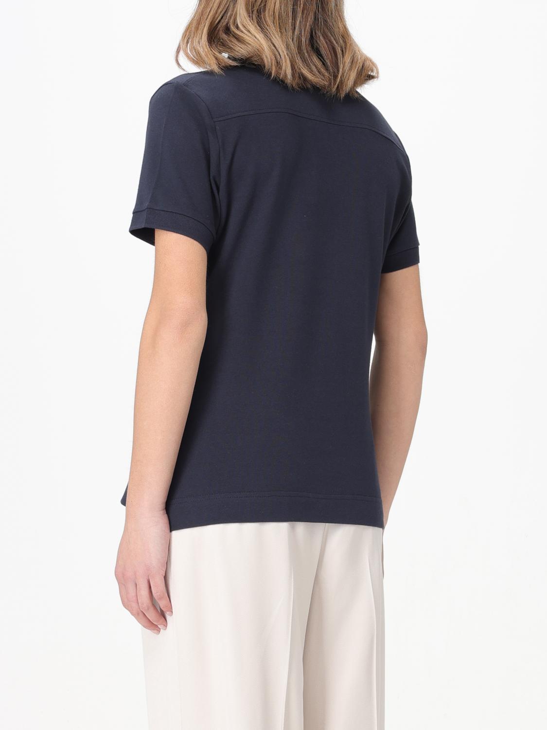 BARBOUR POLO: Polo Barbour in cotone con logo ricamato , Blue - Img 2