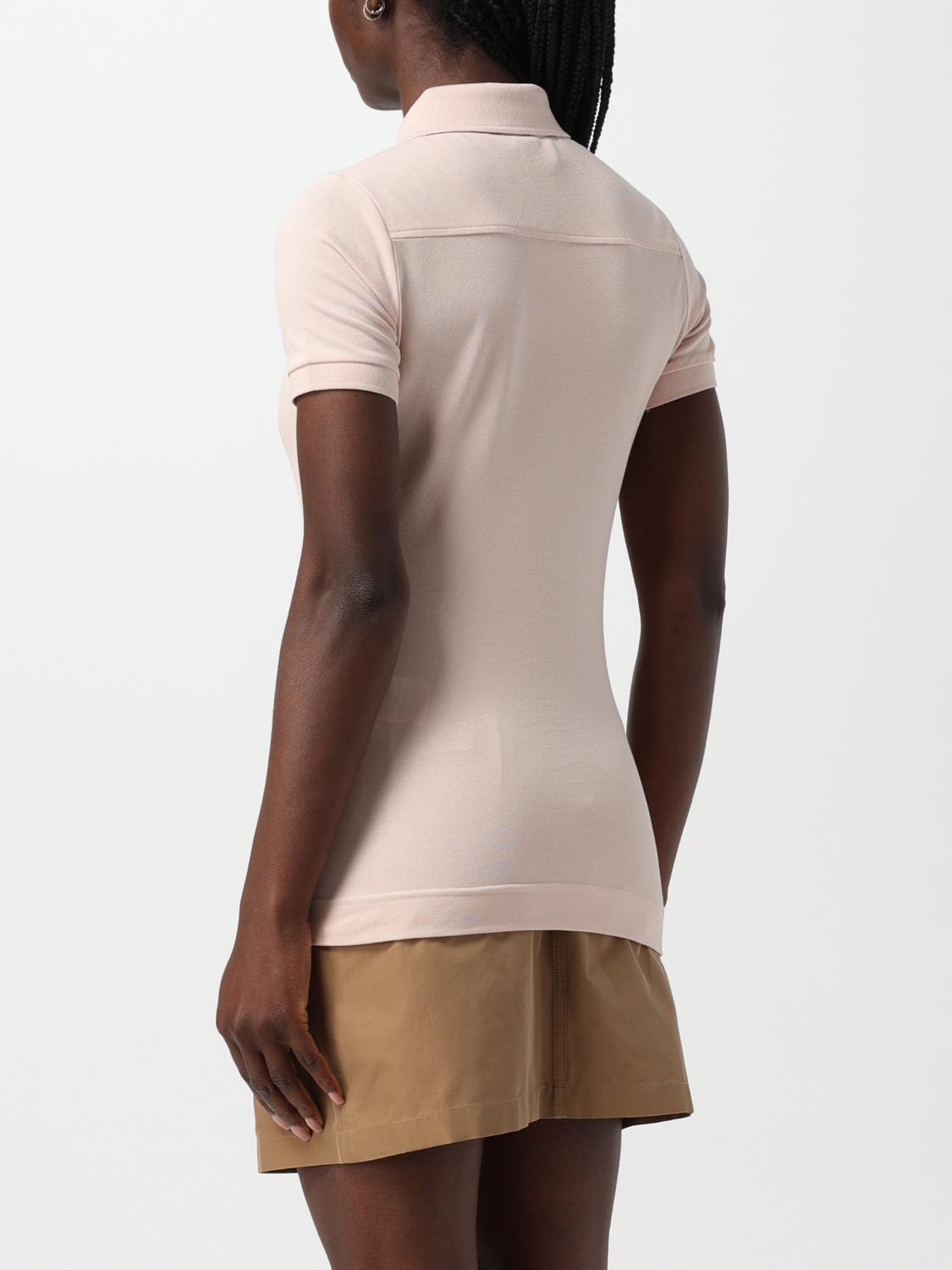 BARBOUR POLO: Polo Barbour in cotone con logo ricamato , Rosa - Img 2