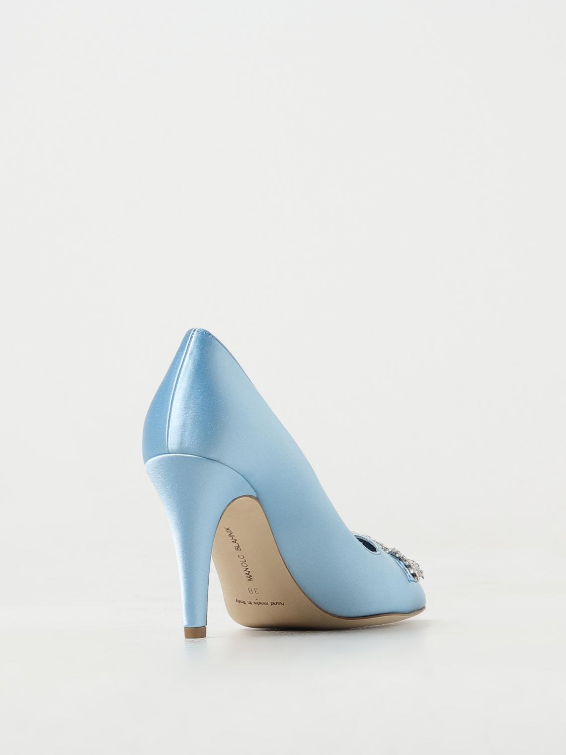 Manolo Blahnik Shoes woman - Blue | 1242681 | GIGLIO.COM