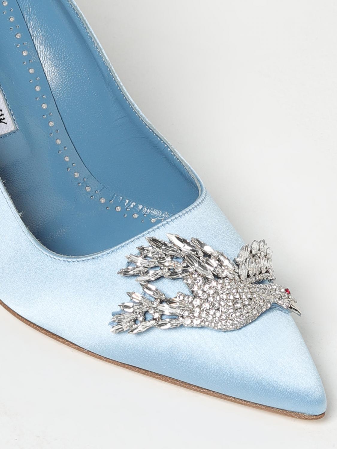 Manolo Blahnik Shoes woman - Blue | 1242681 | GIGLIO.COM