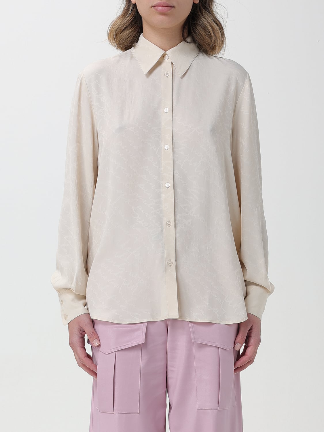 PINKO CAMICIA: Camicia Pinko in misto seta , Avorio - Img 1