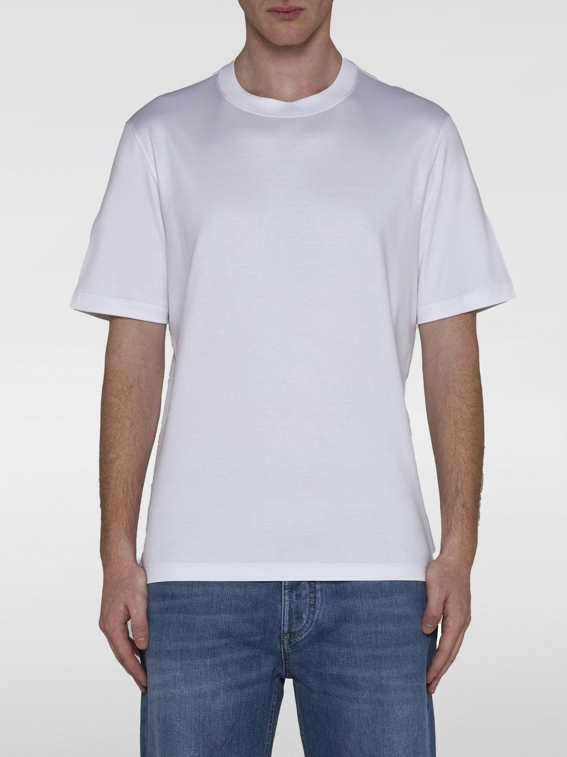 Brunello Cucinelli T-shirt men - White | M0B131308 | GIGLIO.COM
