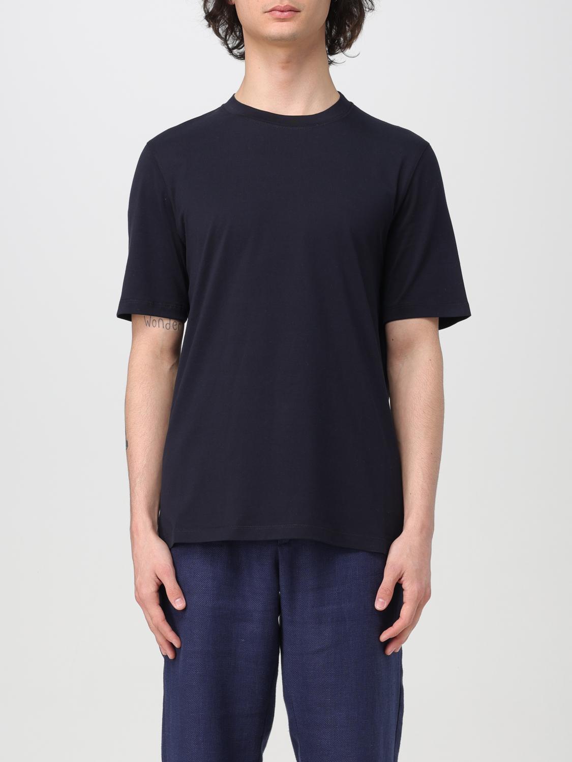 Brunello Cucinelli T-shirt men - Blue | M0B131308 | GIGLIO.COM