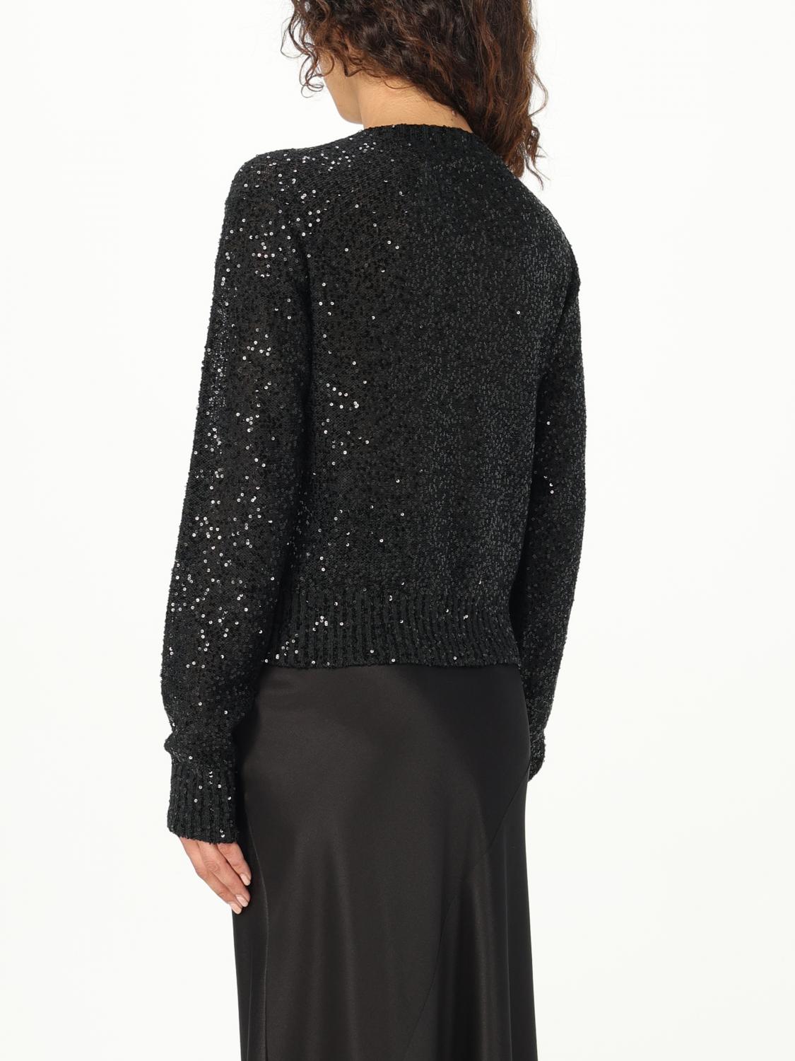 BRUNELLO CUCINELLI PULLOVER: Pullover damen Brunello Cucinelli, Schwarz - Img 3