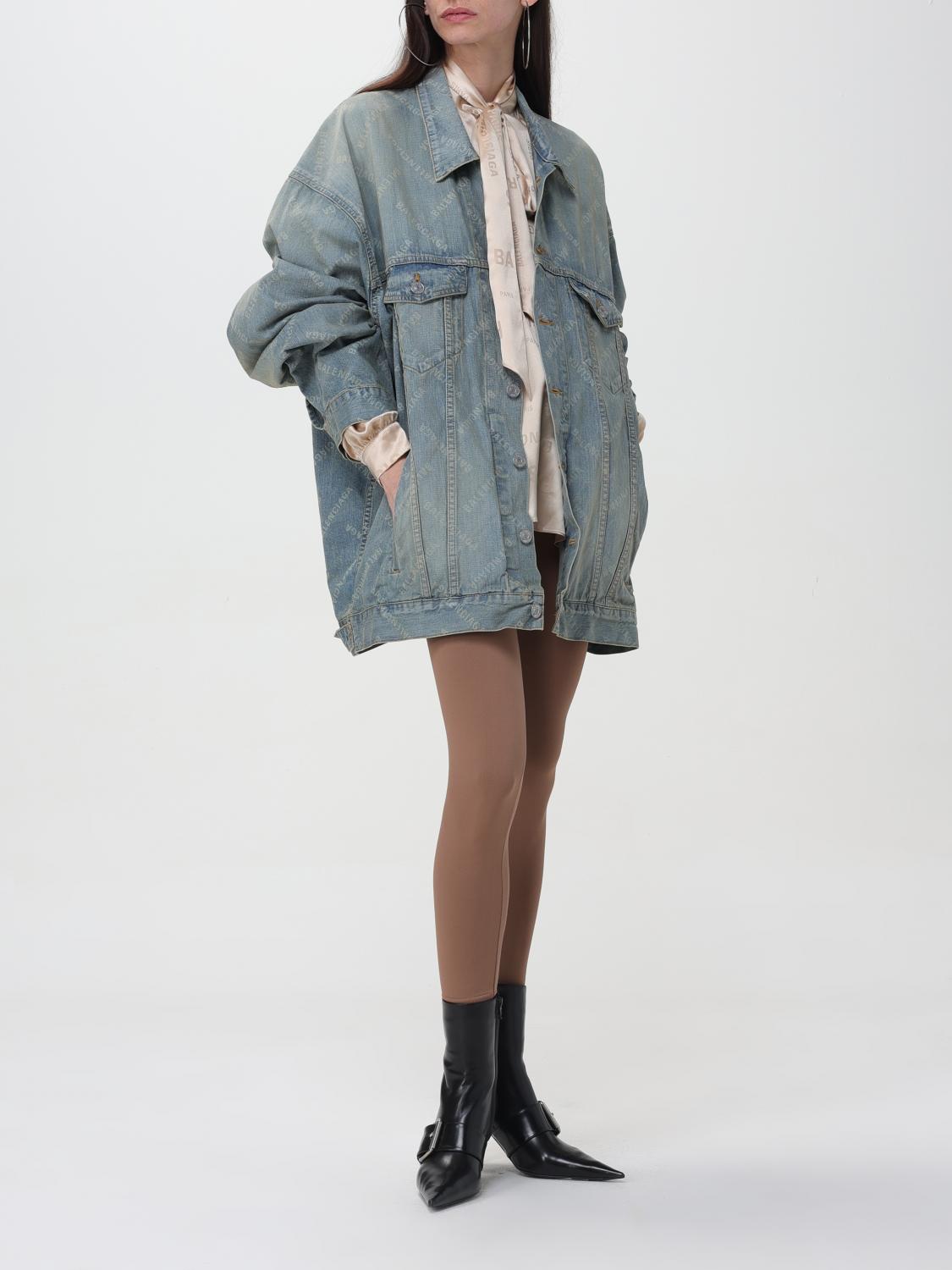 Balenciaga ジャケット レディース - ブルー | 773616TPW53D | GIGLIO.COM