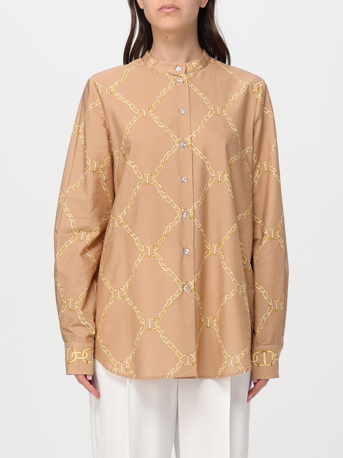TWINSET CAMISA: Camisa mujer Twinset, Beige - Img 1