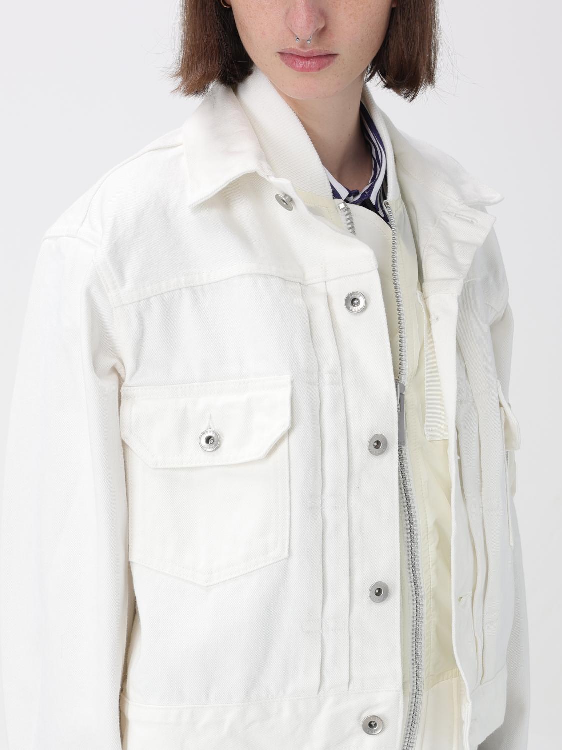 Sacai ジャケット レディース - ホワイト | 2407135 | GIGLIO.COM