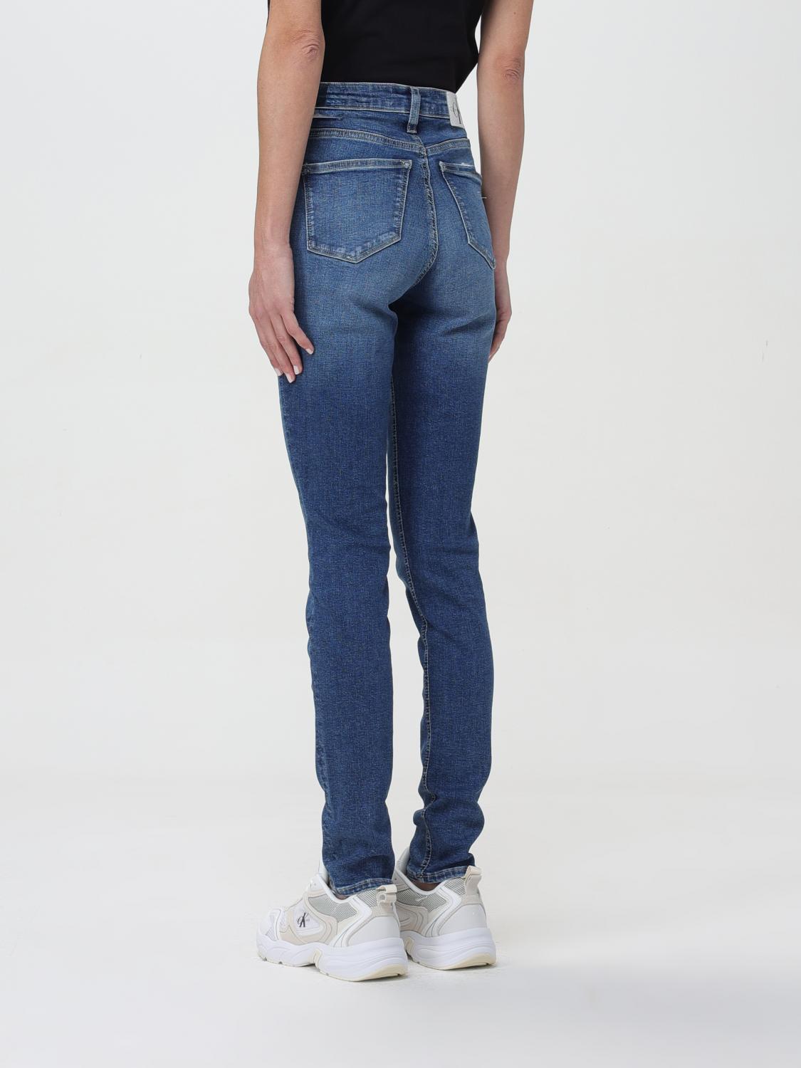 CALVIN KLEIN JEANS: Jeans donna Ck Jeans, Denim - Img 2