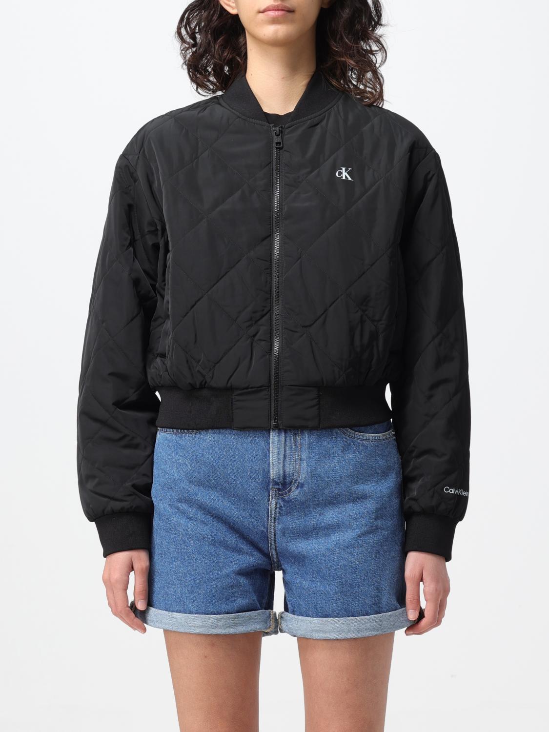 CALVIN KLEIN JACKET: Jacket woman Ck Jeans, Black - Img 1