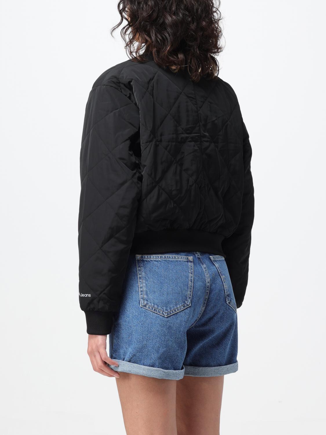 CALVIN KLEIN JACKET: Jacket woman Ck Jeans, Black - Img 3