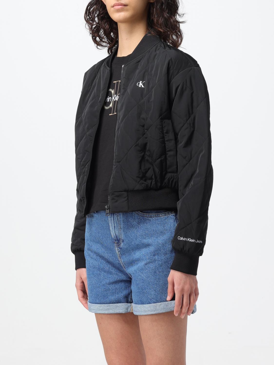 CALVIN KLEIN JACKET: Jacket woman Ck Jeans, Black - Img 4