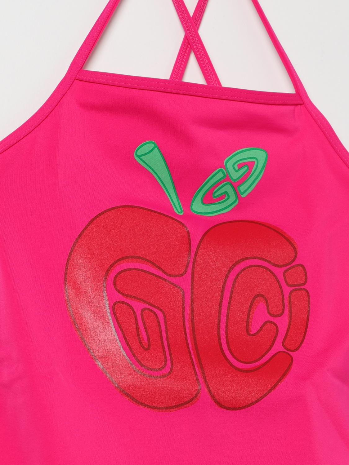 Gucci Swimsuit kids - Fuchsia | 773029XJF70 | GIGLIO.COM